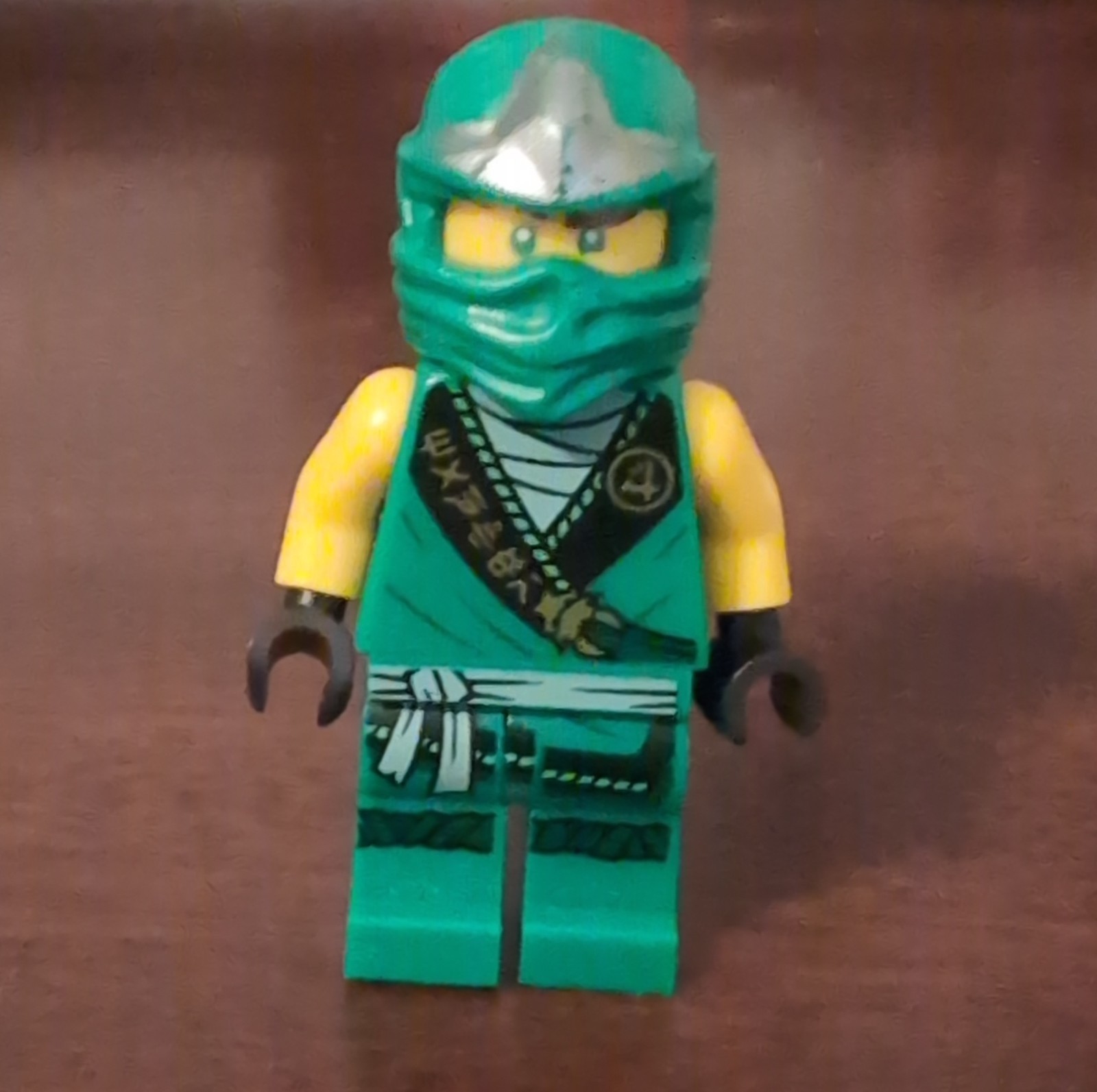 LEGO Ninjago Lloyd Garmadon Minifigure Green Ninja Mask Armor Plastic 1 Piece