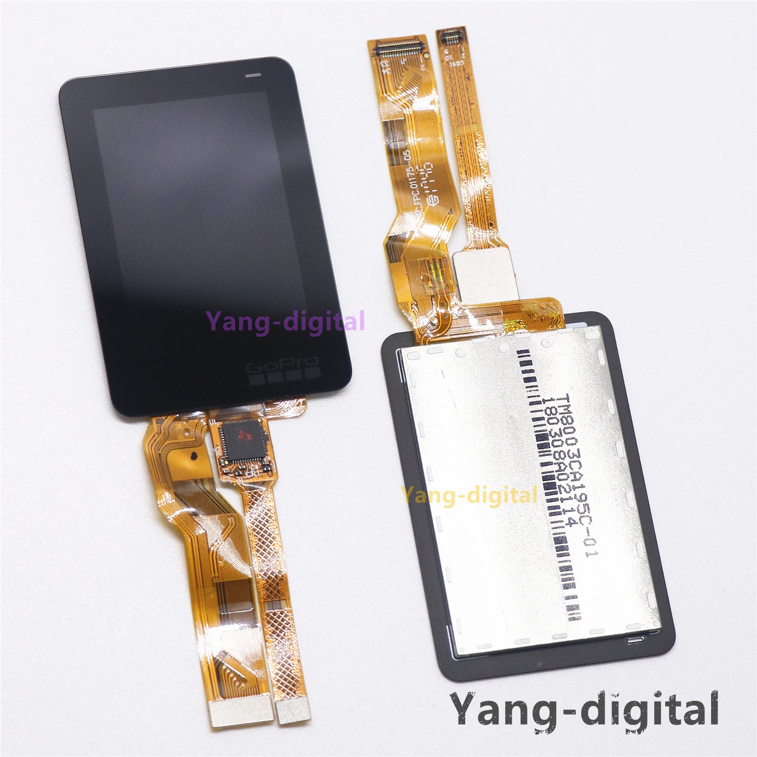 New Original For Gopro Hero 5 LCD Display Touch Screen Replacement Repair Part
