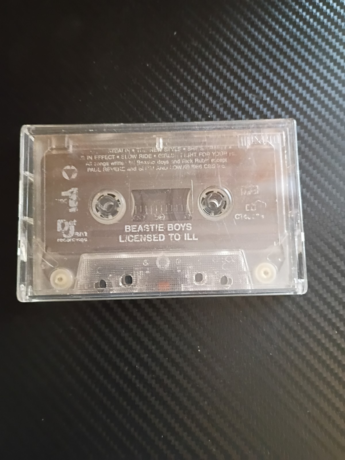 Beastie Boys - Licensed to ill - Cassett- Missing InLay - 1986 -Def Jam (USA)