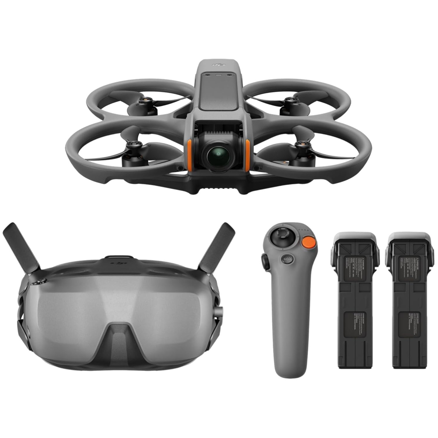 Avata 2 Fly Smart Combo Three Batteries, FPV Drone with Camera 4K, Immersive ...