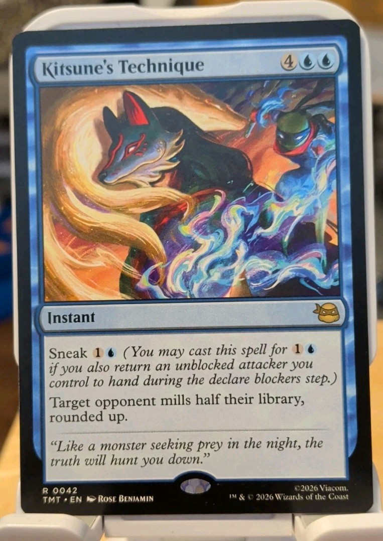 Kitsune's Technique #42 NM TMNT MTG