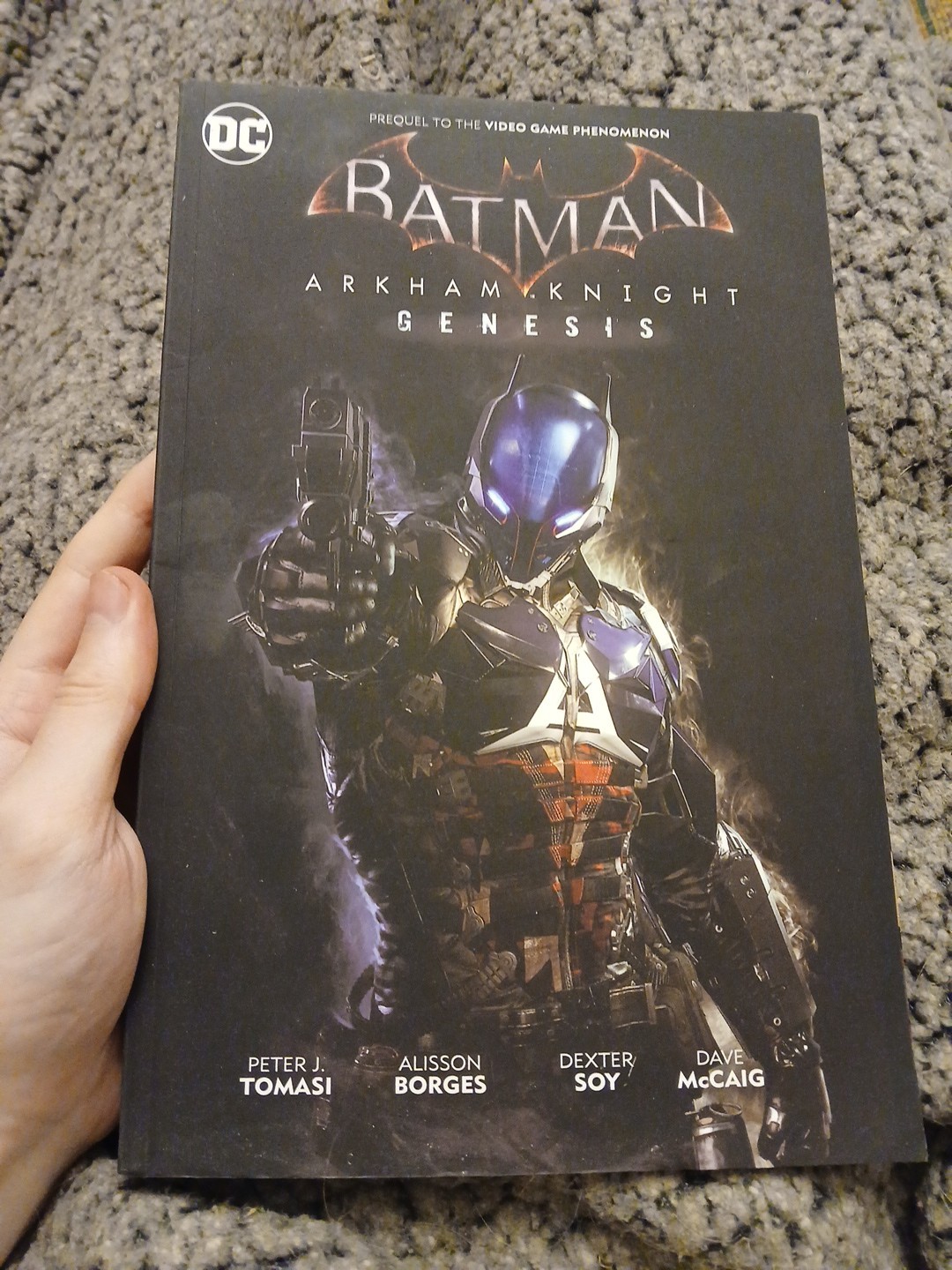 Batman Arkham Knight Genesis Graphic Novel DC Comic Book FIRST PRINTING