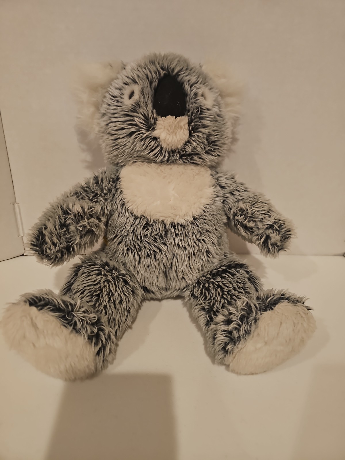 Build A Bear Workshop Koala Plush Gray Black White Retired Stuffed Animal 15"