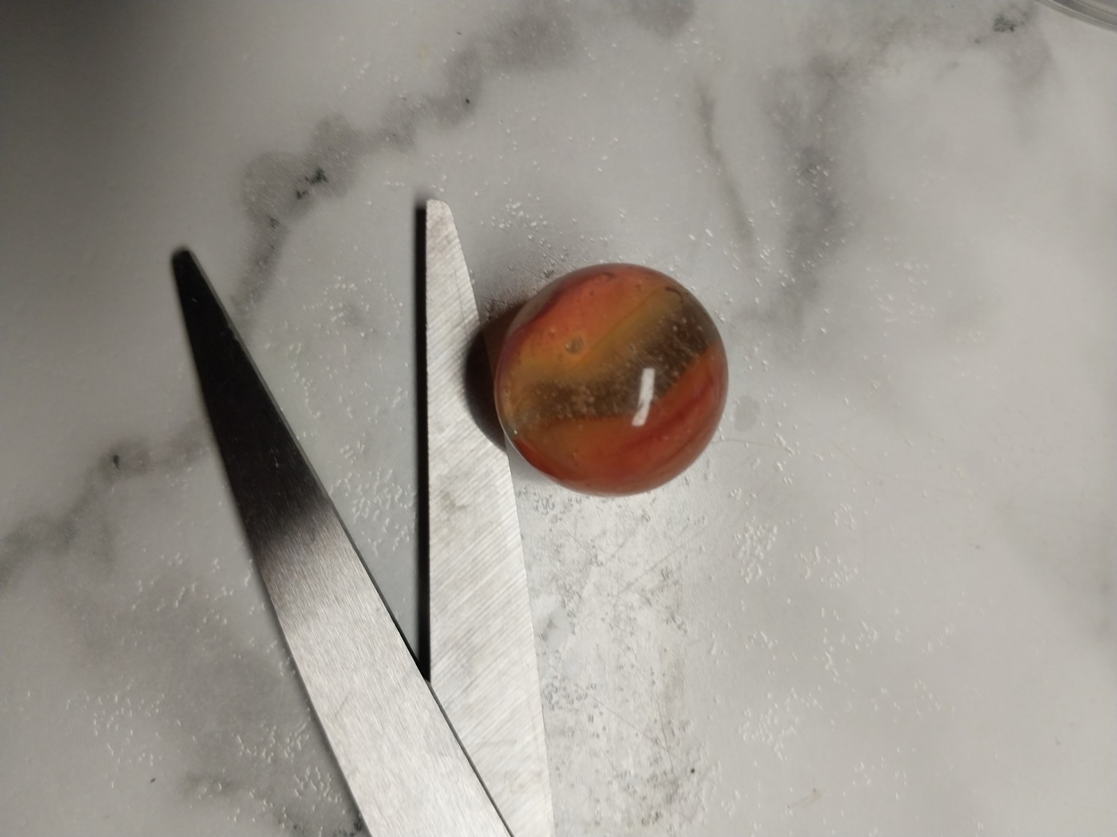 Marble vintage shooter.  swirl