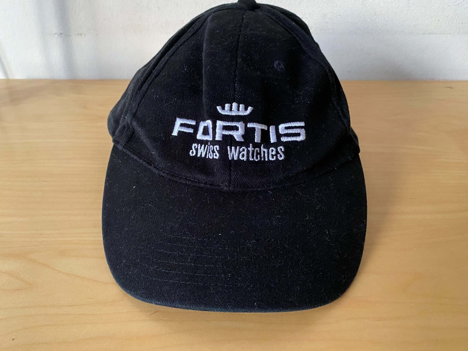 Fortis - Cap Hat - 100% Cotton - Adjustable - Black Color
