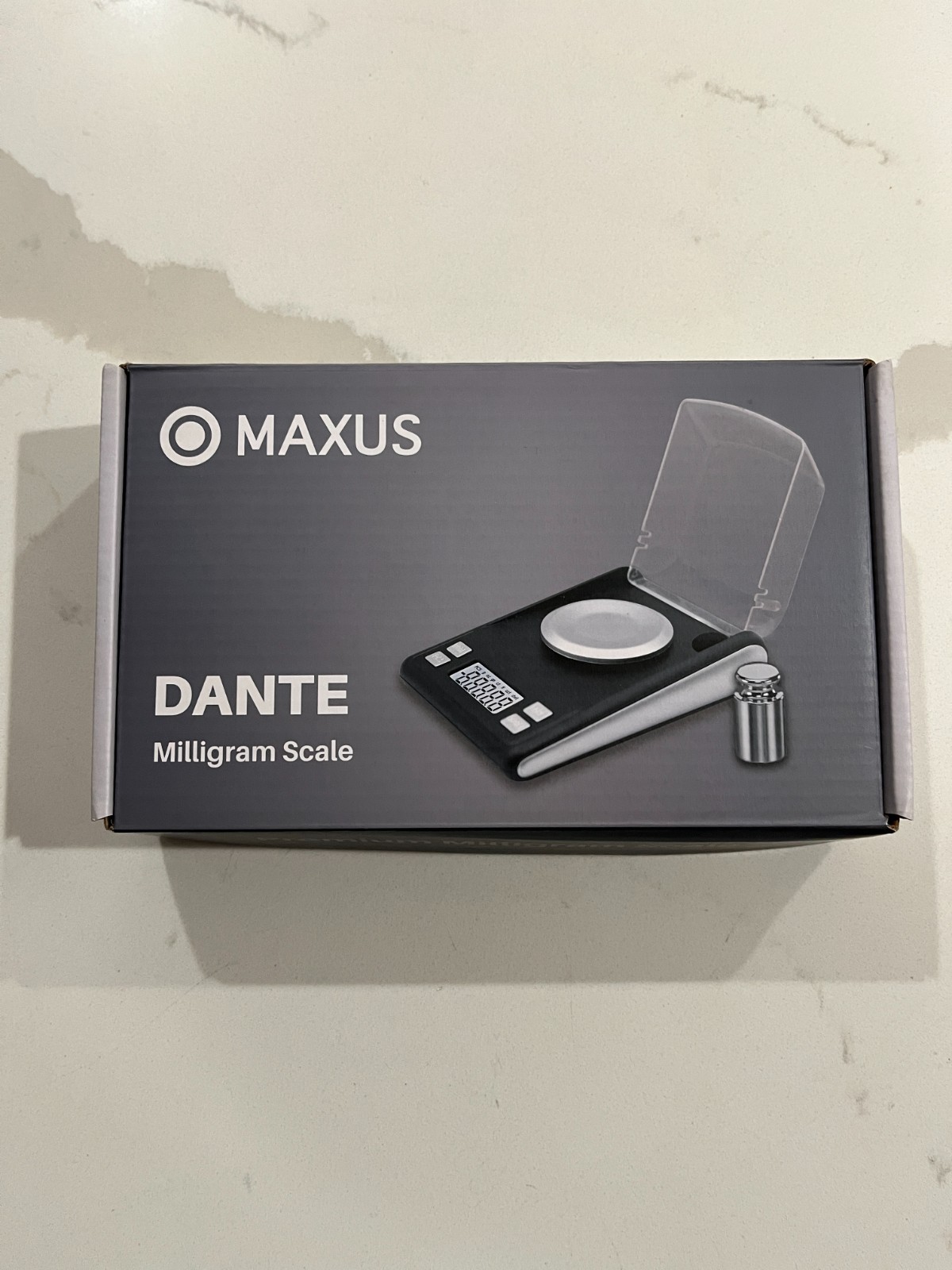 Premium High Precision Digital Milligram Scale 50g x 0.001 Grams - Black