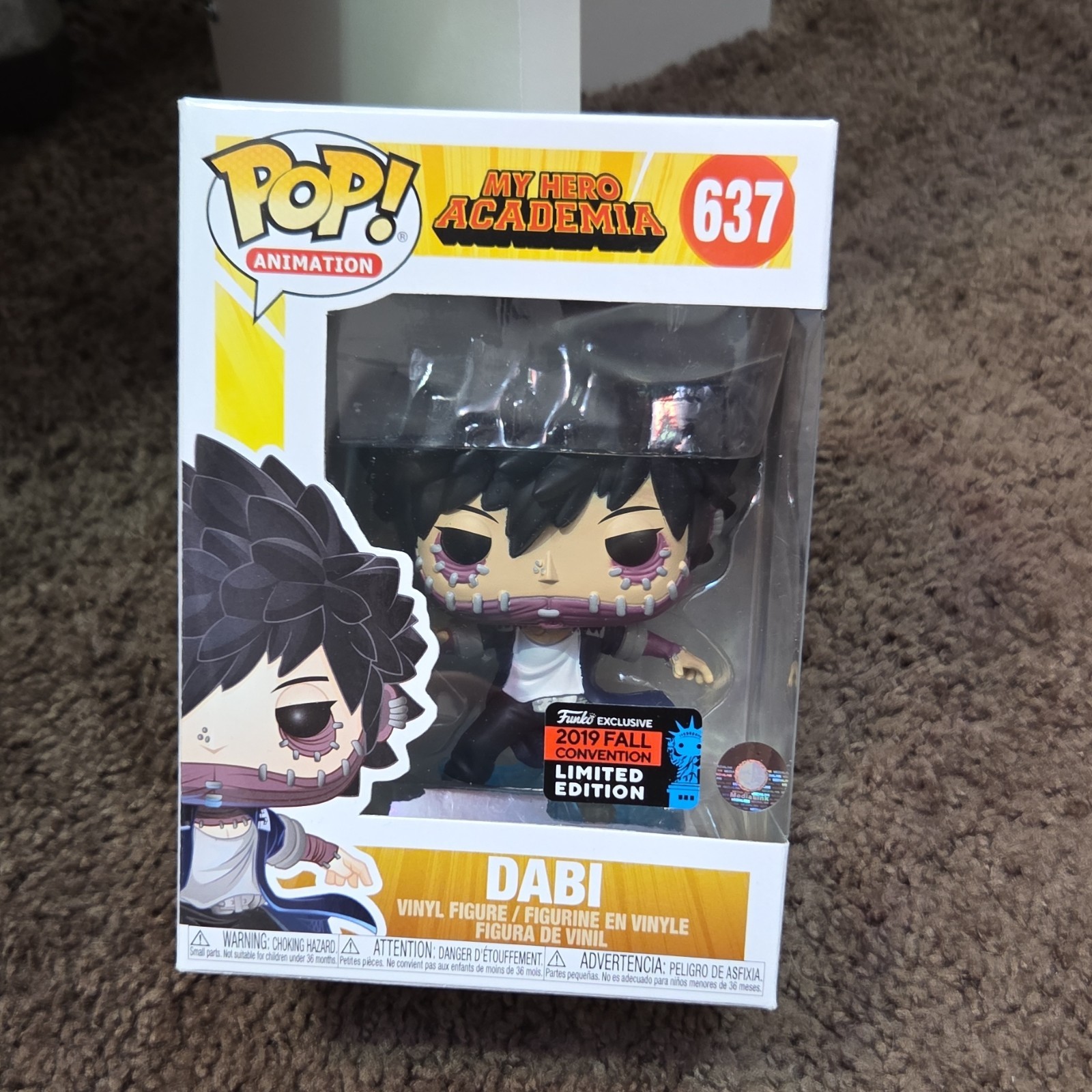 Funko Pop! Vinyl: My Hero Academia - Dabi #637 Fall Convention Exclusive