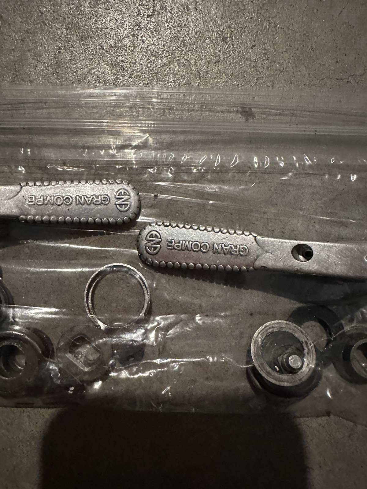 Gran Compe ENE down-tube shift levers, micro-ratchet