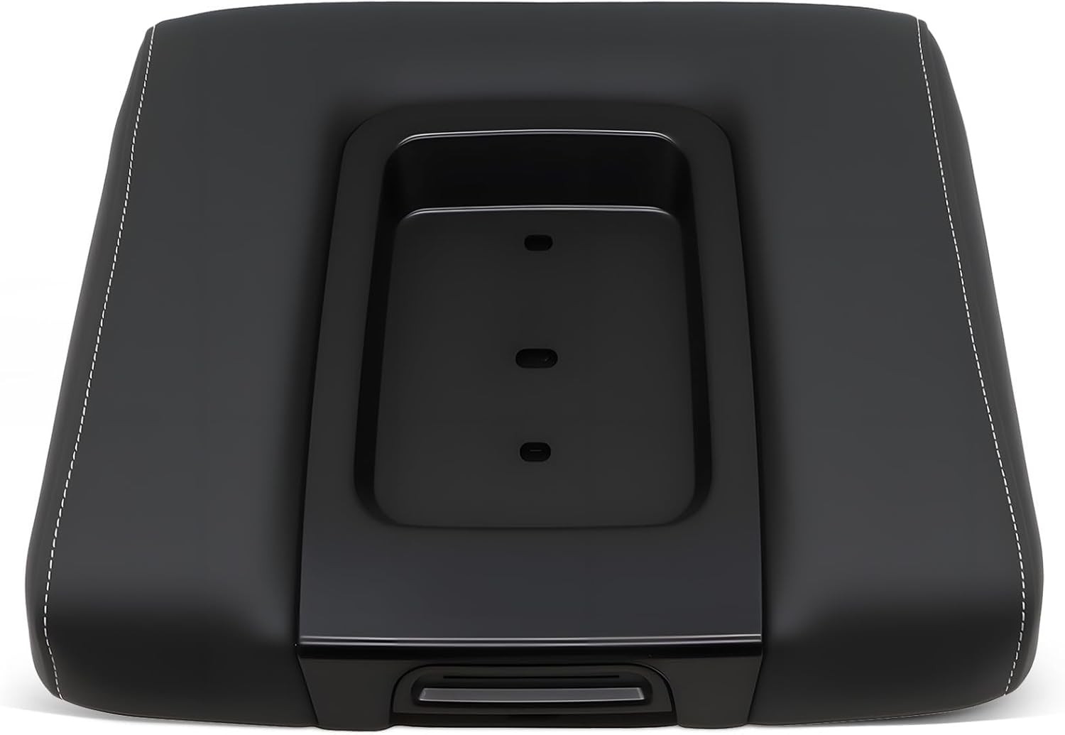 Front Seat Center Console Armrest Lid Compatible with Silverado Sierra 2014-2020