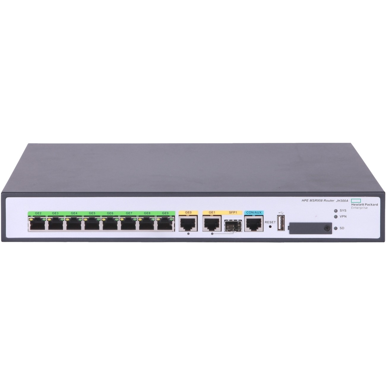 HP FlexNetwork MSR958 1GbE and Combo 2GbE WAN 8GbE LAN Router (jh300a-aba)