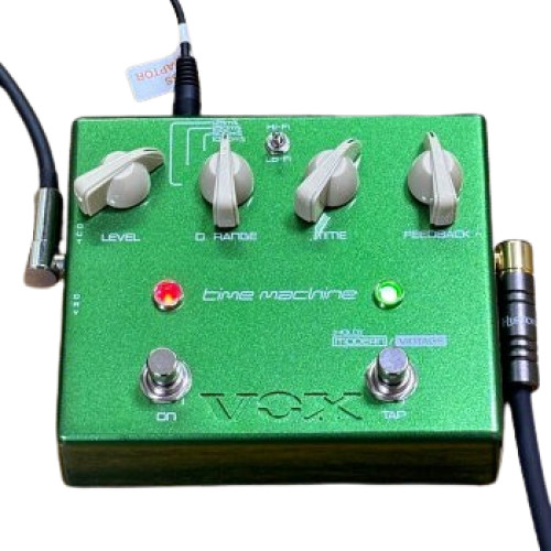 VOX JS-DL Time Machine Delay Joe Satriani Signature Guitar Pedal Used From Japan