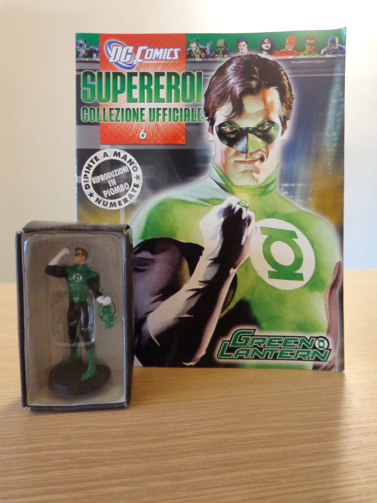 DC Comics Lead Superheroes No.6 Green Lantern NEW Eaglemoss Paper ▓