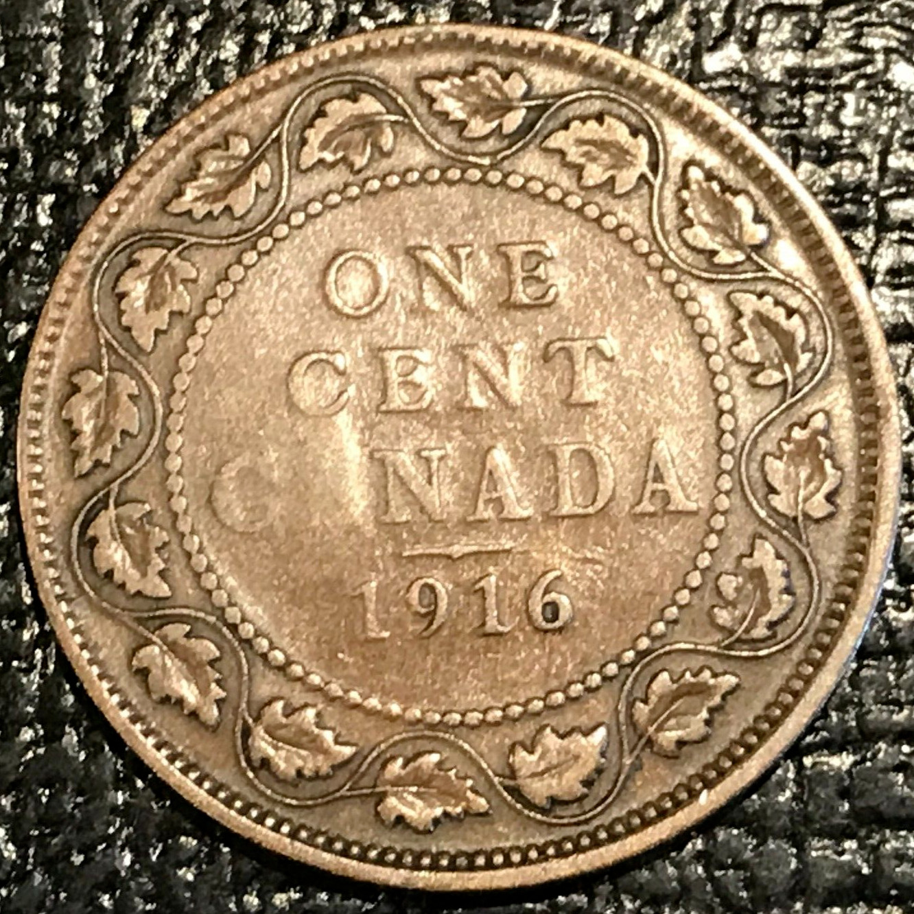 VG 1916 CANADA LARGE ONE CENT-APR101