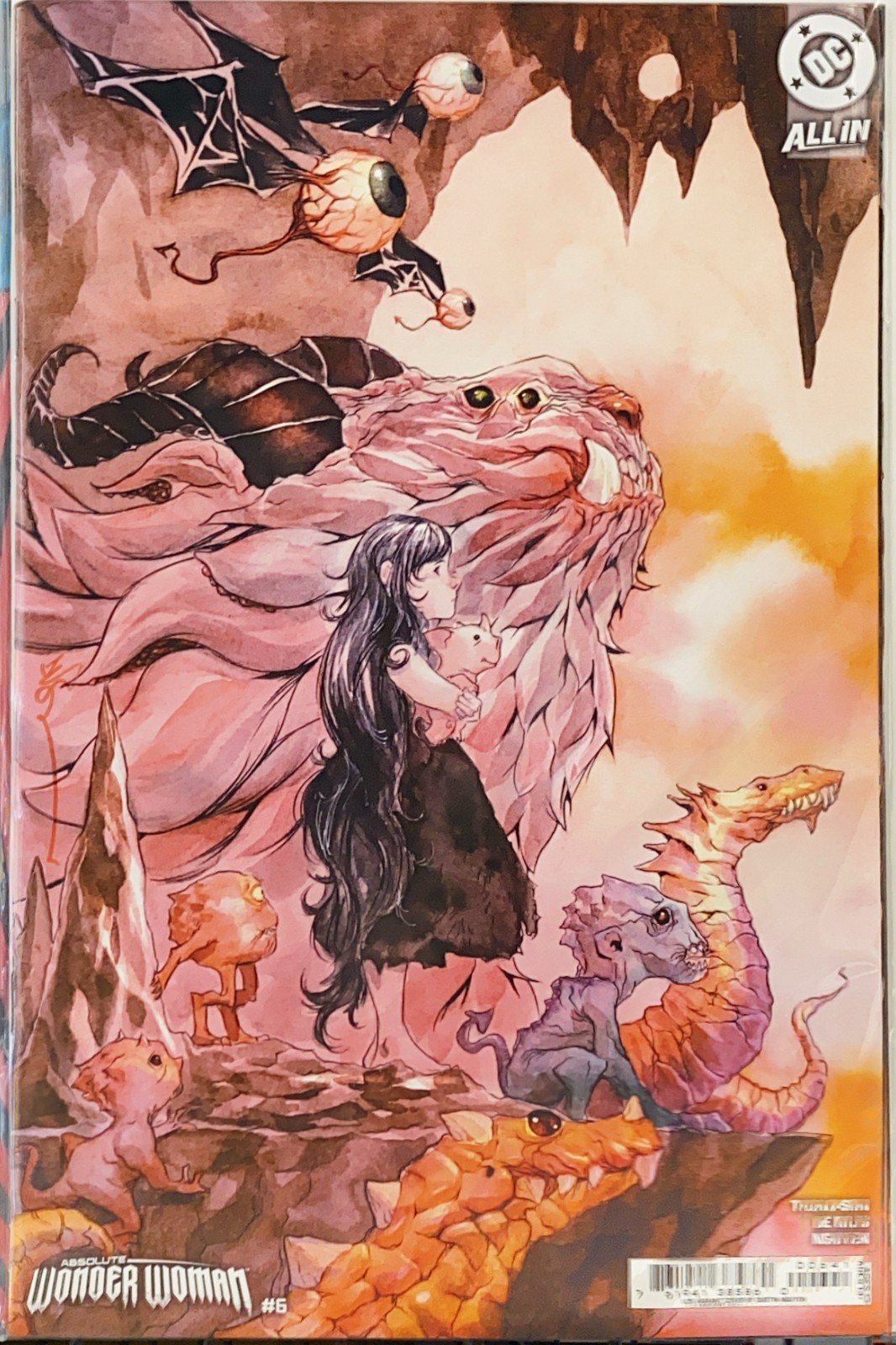 Absolute Wonder Woman #6 1:25 Dustin Nguyen Variant Cover 2024 DC