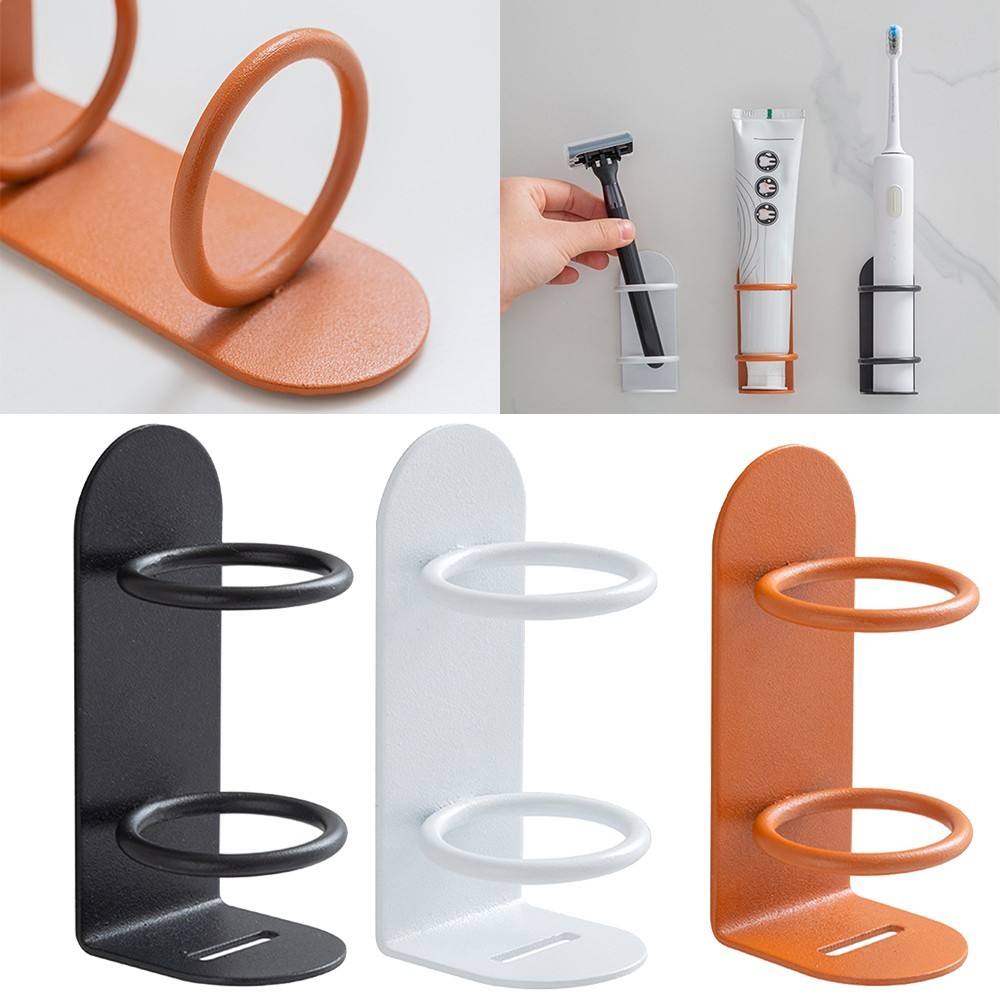 Neat and Tidy Bathroom with this Wall Mounted Electric Toothbrush Holder