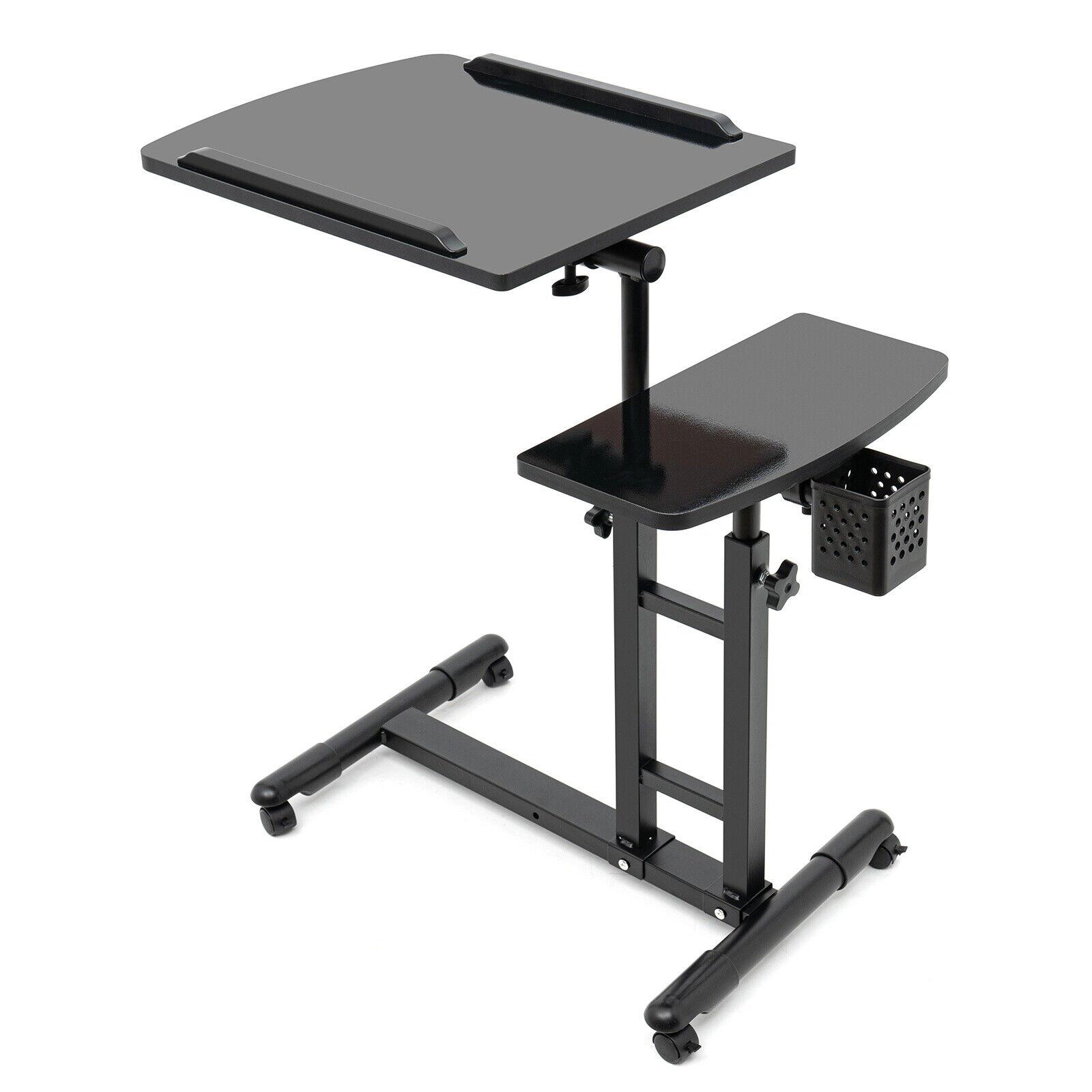 Tattoo WorkStation Arm Rest Mobile Work Station Portable Tray Rolling Stand New