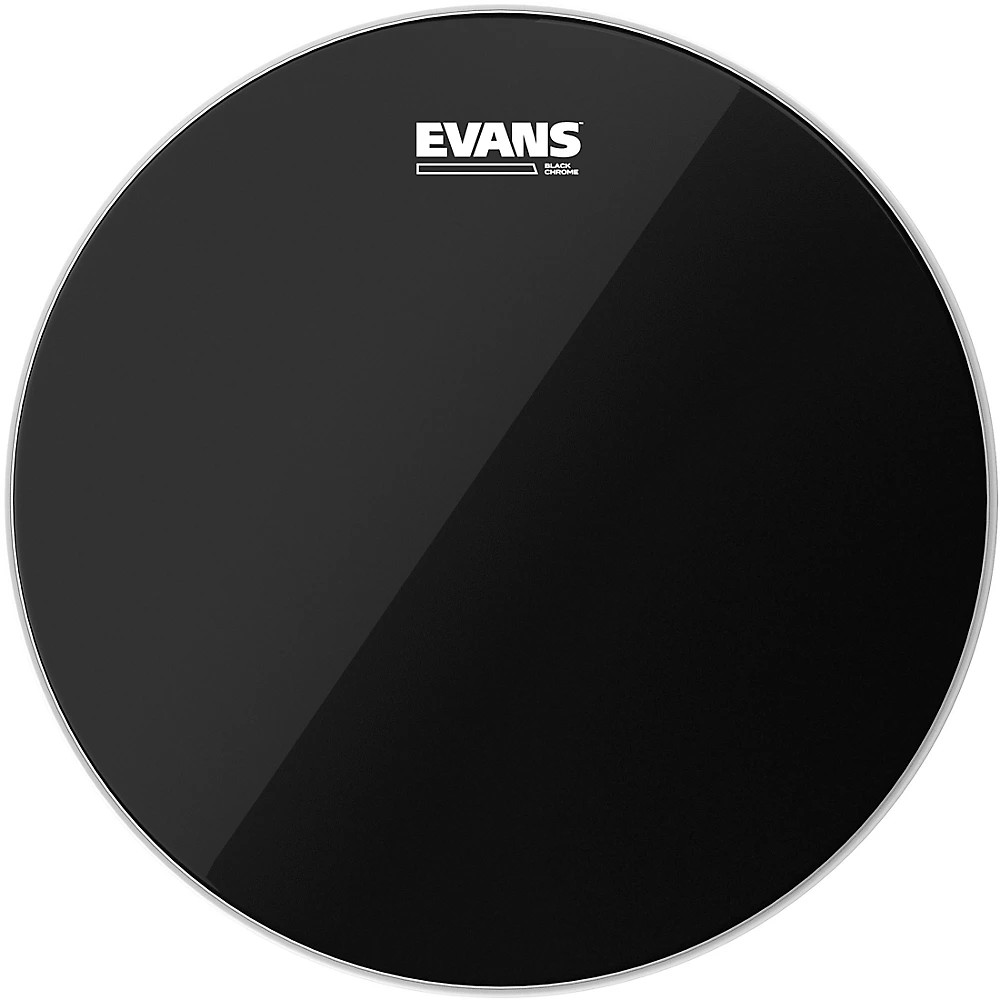 Evans Black Chrome Tom Batter Drumhead 10 in.