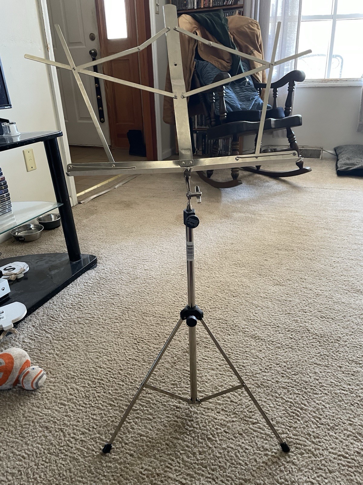 On-Stage SM7122B Compact Sheet Music Stand with Bag Choice Of Color