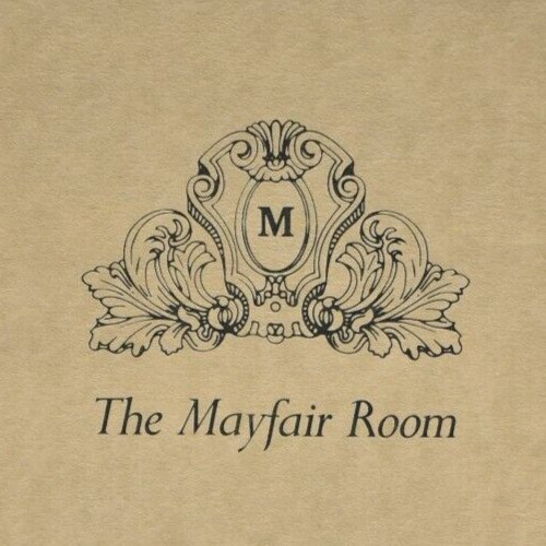 Vintage 1980s The Mayfair Room Restaurant Menu Lennox Hotel St Louis Missouri
