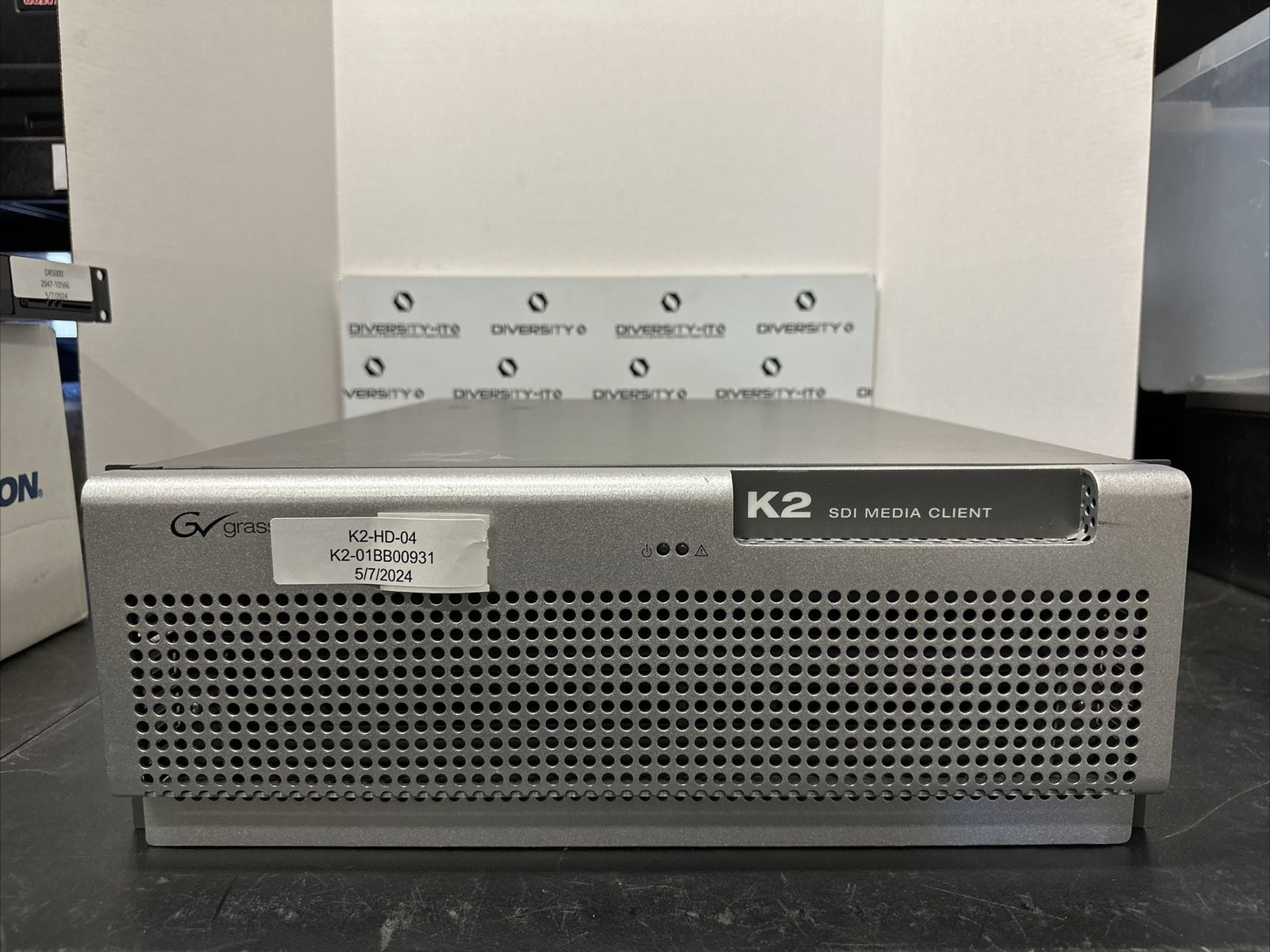 Grass Valley K2-HD-04 SDI Media Client Broadcast Playback Channels