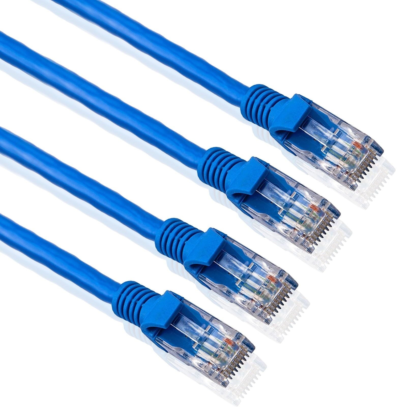 4 American Terminal EPC3BL 3' Cat6a Ethernet network patch cable RJ45 23AWG 600M