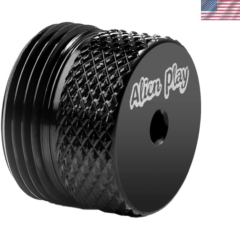 Byrna CL-Compatible Lightweight Aluminum CO2 Adapter - Tool-Free Fast Cap Design