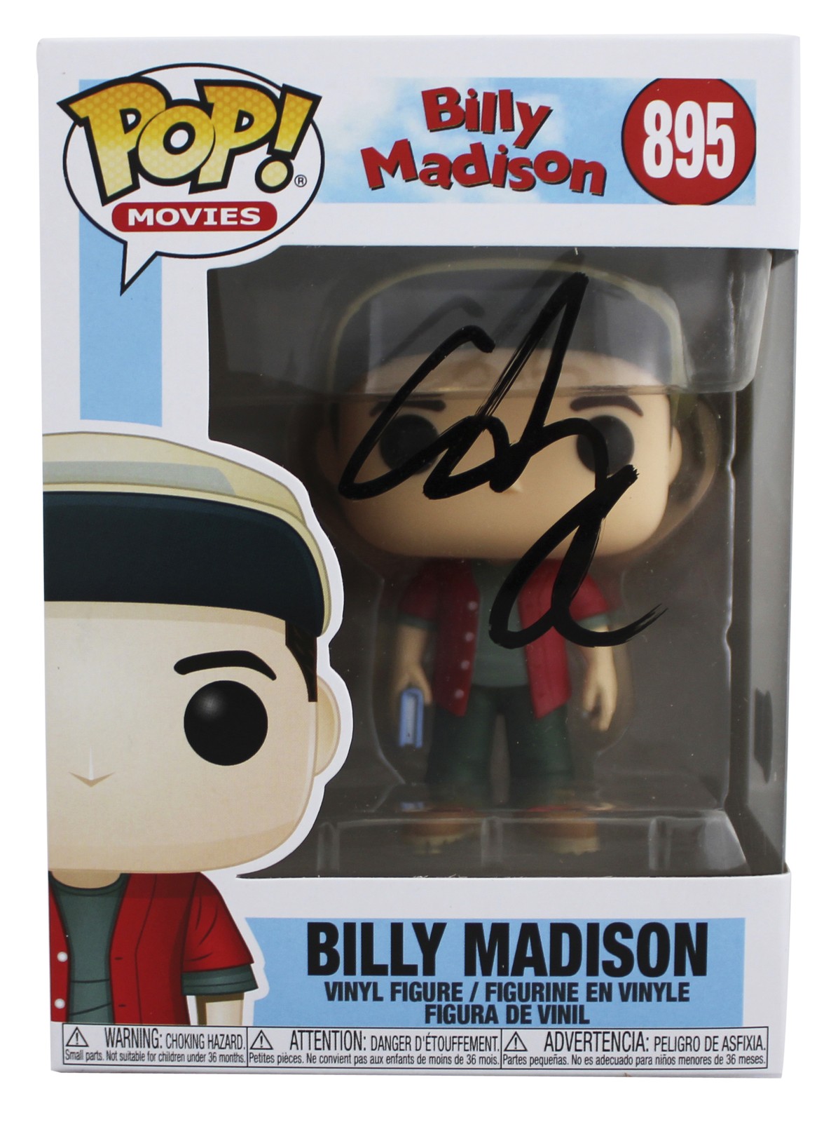 Adam Sandler Signed Billy Madison #896 Funko Pop Vinyl Figure BAS #BU82500