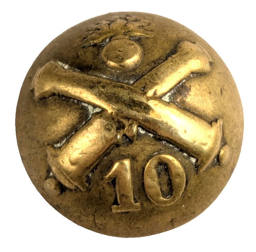 1870-90s - French Artillery Uniform Button - M2D