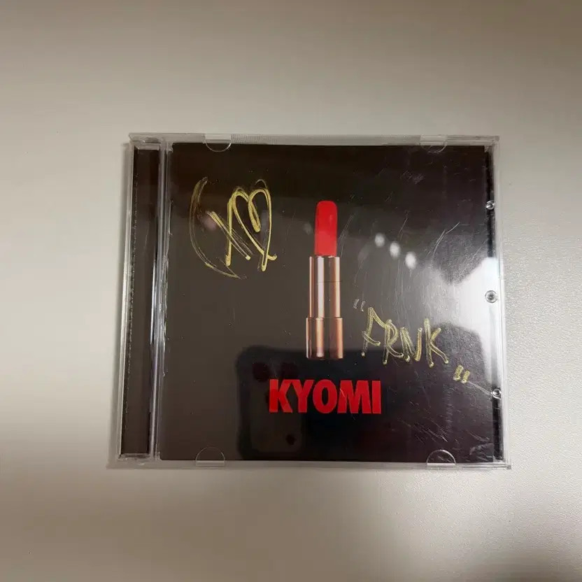 Kyomi Signed First Edition Album Heavy Used CD