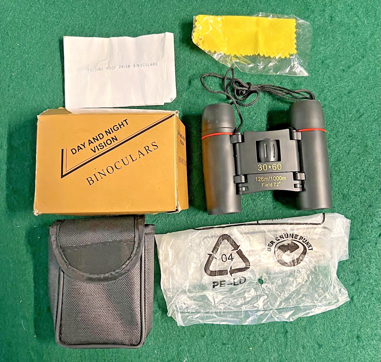 30 X 60 Day and Night Vision Binoculars