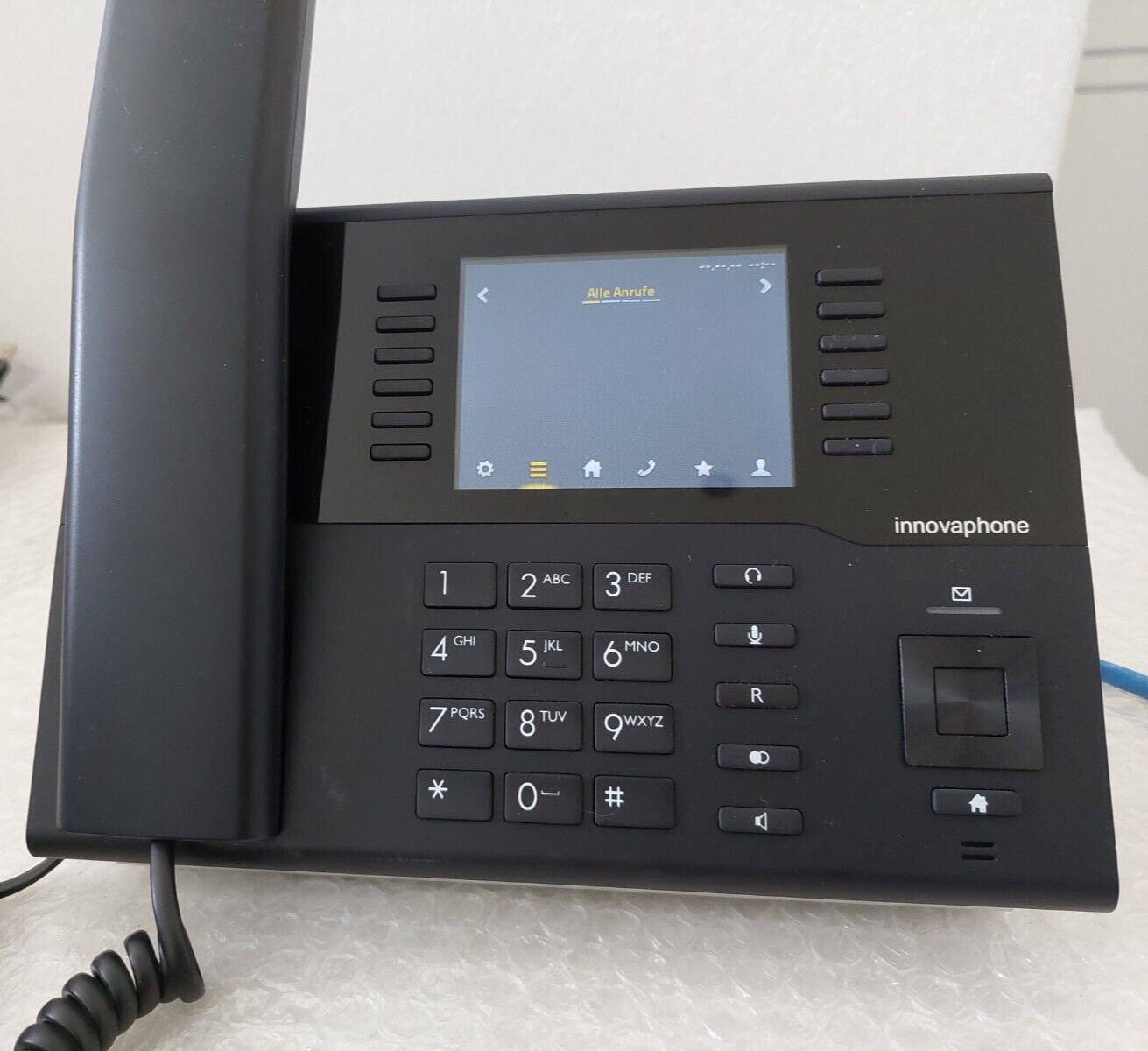 Innovaphone - IP222 - IP Phone Black With Stand Base - Used