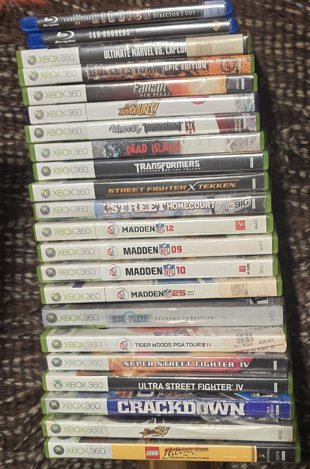 Microsoft, EA Sports, LEGO Xbox 360 Game Lot w/ Cases $10 each obo