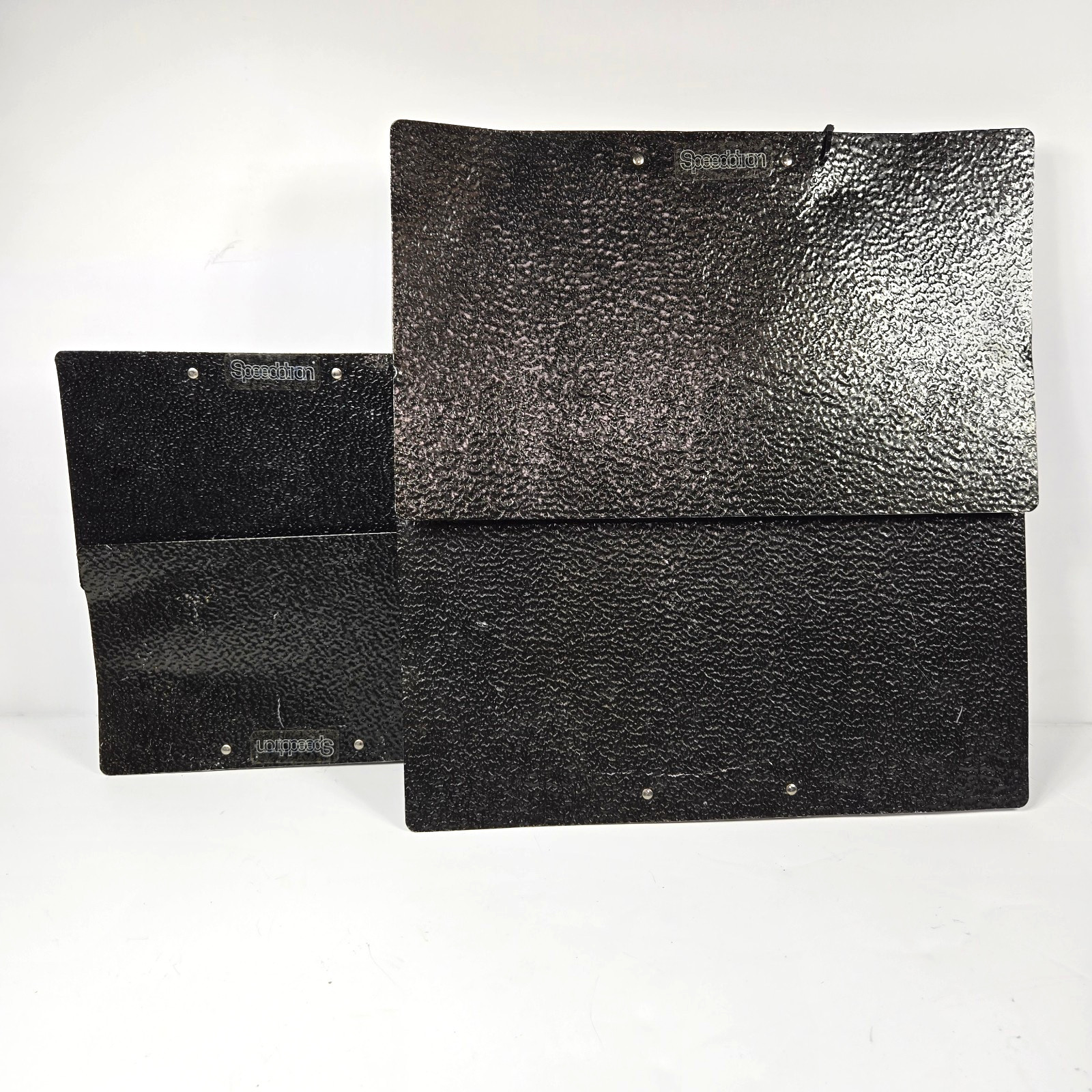 Speedotron Studio Light Barn Doors Lot (2) w/ Mount Rings  Large & Small