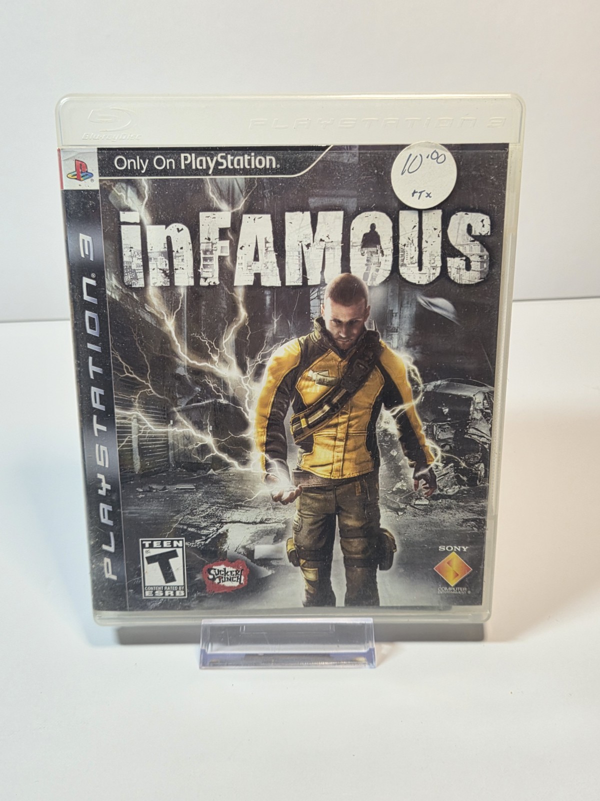 inFamous Playstation 3 PS3 CIB Cd Clean