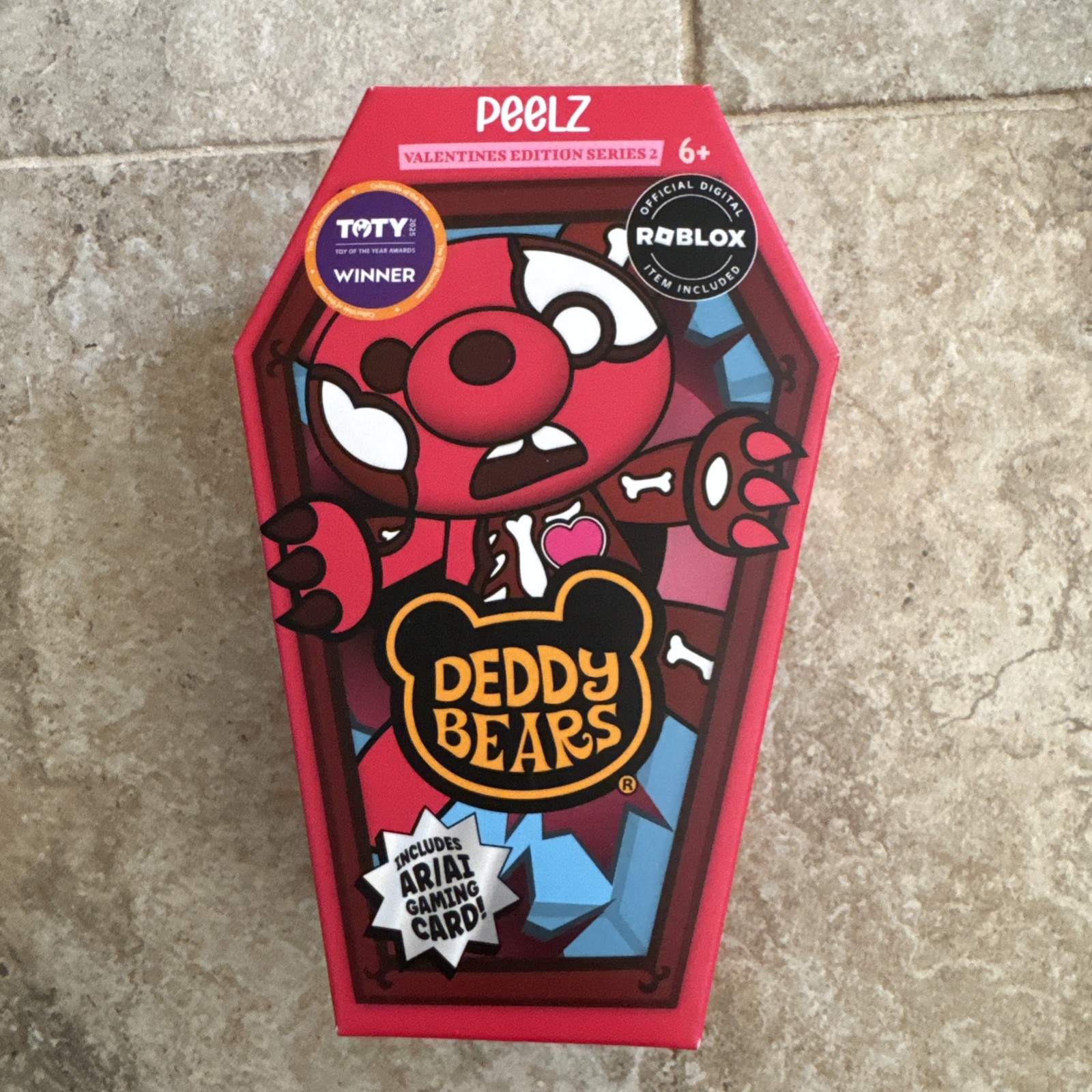 New 2026 Valentine Deddy Bears Series 2 ~ Peelz 5" Plush Roblox Coffin Target