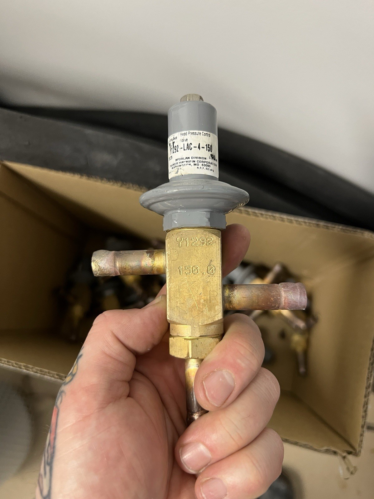 SPORLAN Y1292-LAC-4-150 FIXED HEAD MASTER