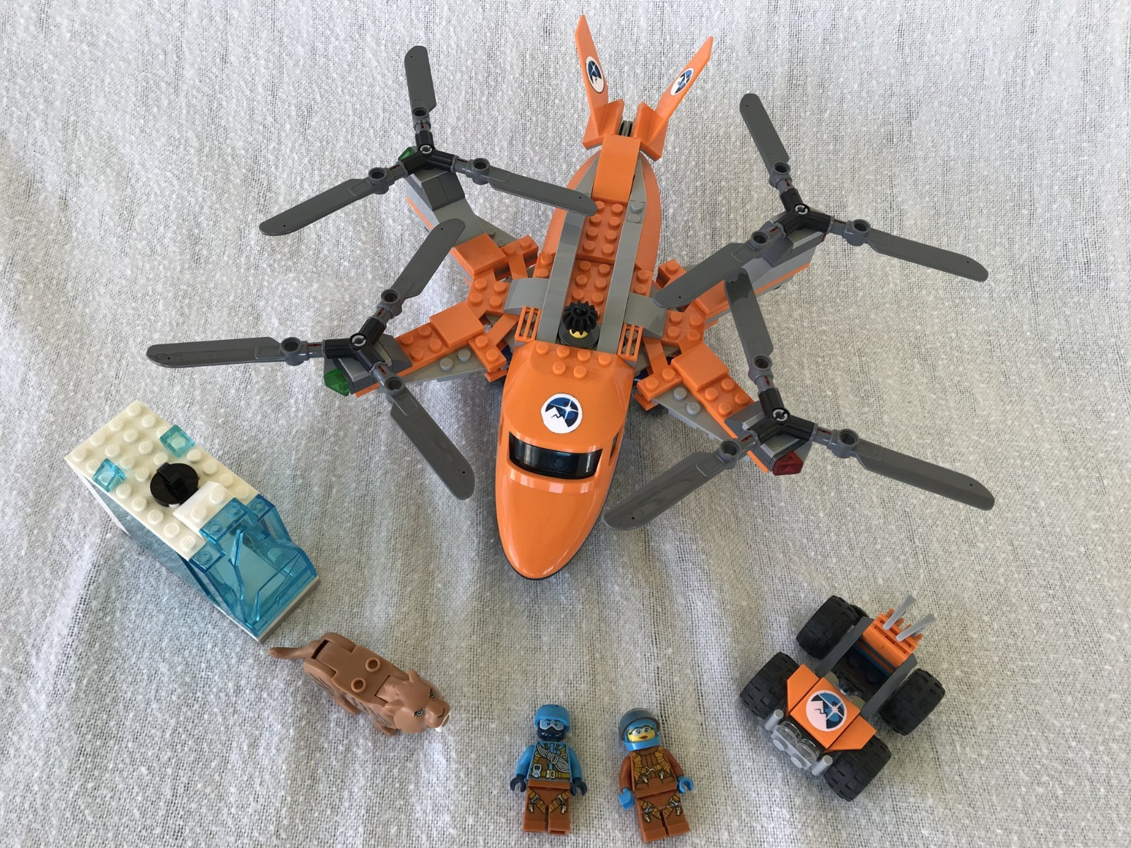 LEGO CITY: Arctic Air Transport (60193) Complete, no instructions
