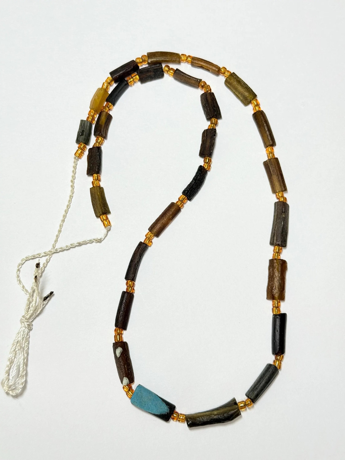 Rare Afghani Recycled Roman Glass Beads: Ancient Full Strand