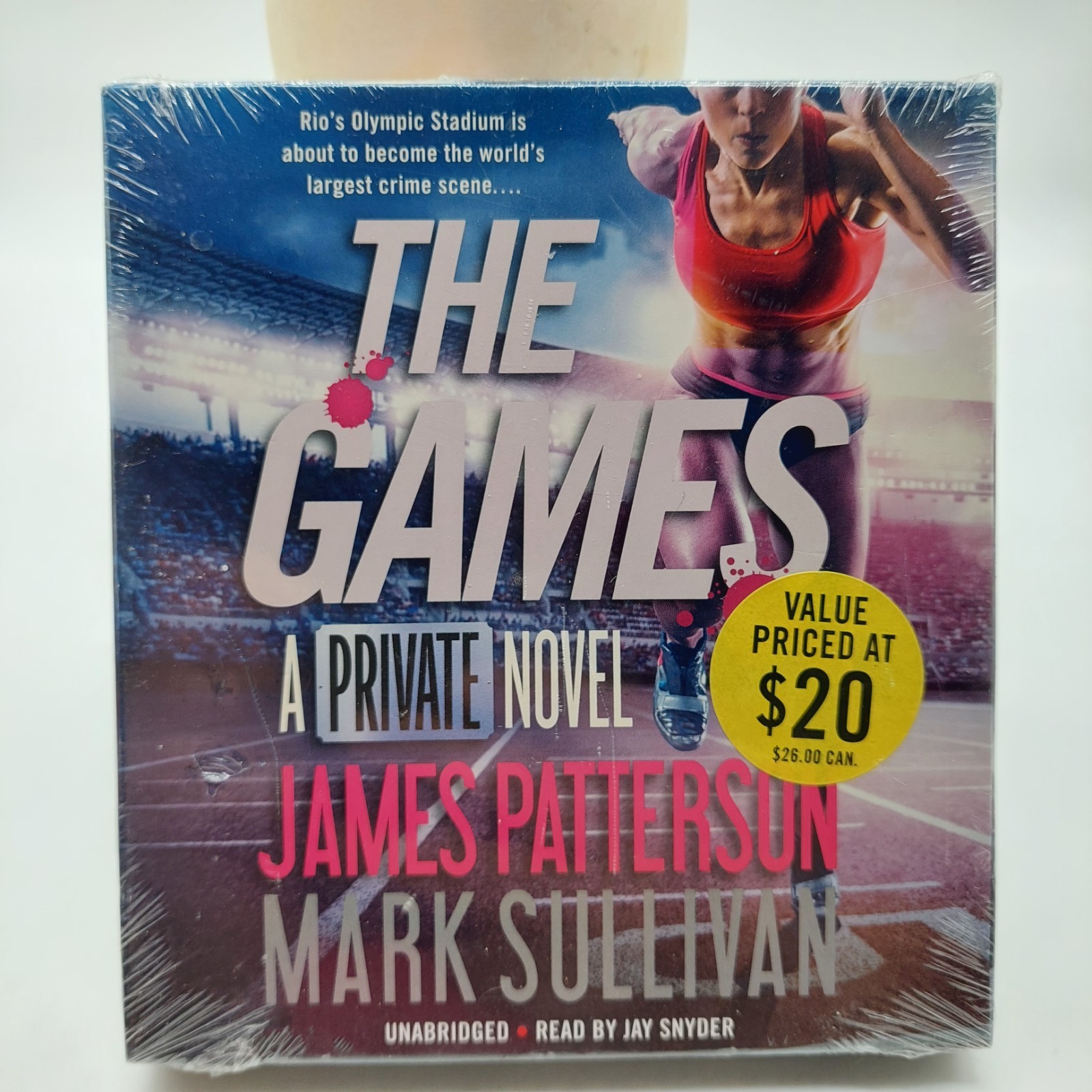 The Games By James Patterson & Mark Sullivan 2016 7 CD Set Audiobook