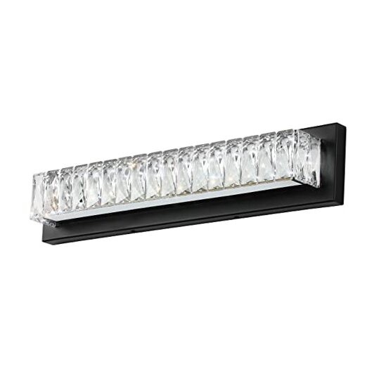Bathroom Light Fixtures 23 Inch Modern Crystal Vanity Light 23 Inch (Hardwired)
