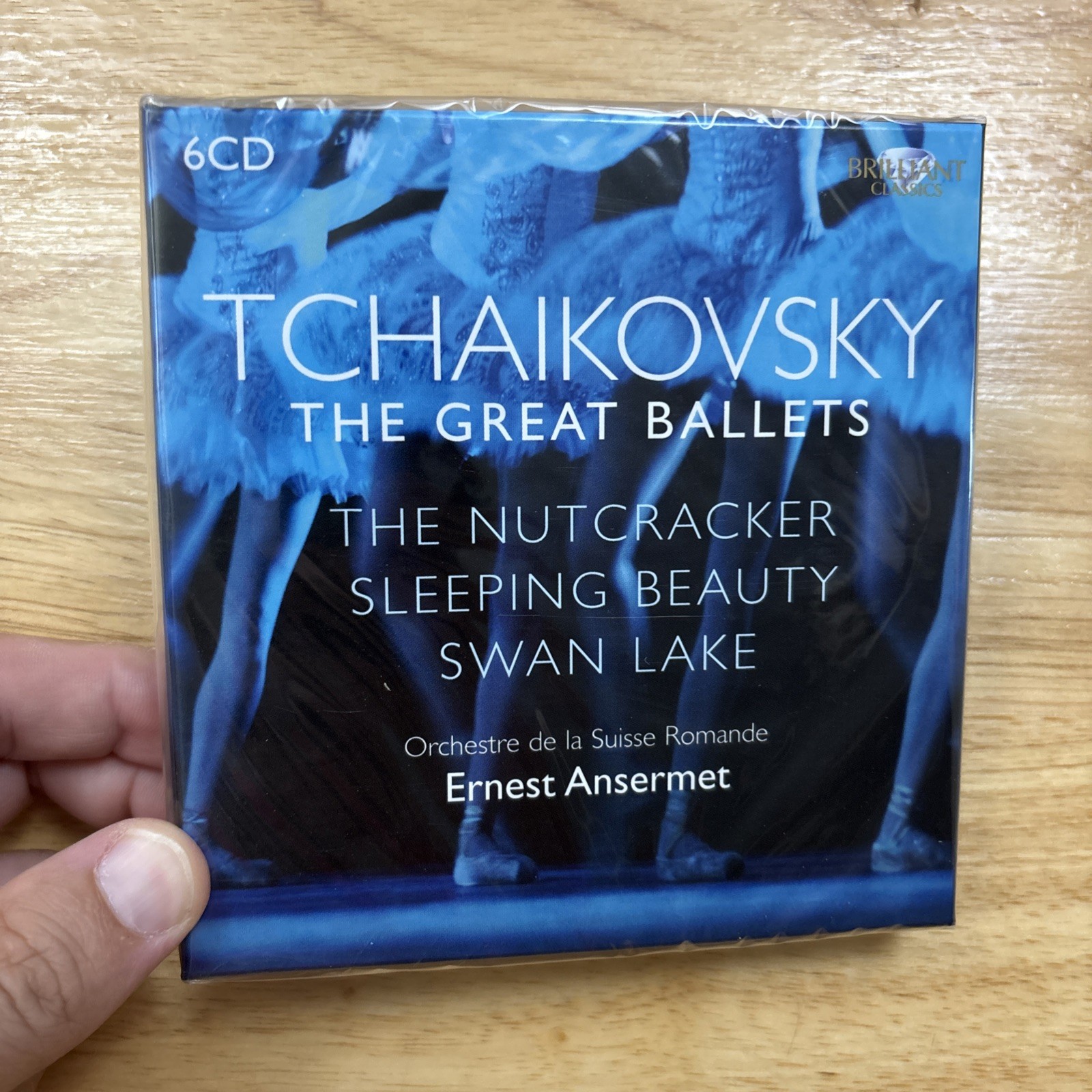 Tchaikovsky: The Great 3 Ballets (CD, 6 Disc, Brilliant Classics) New