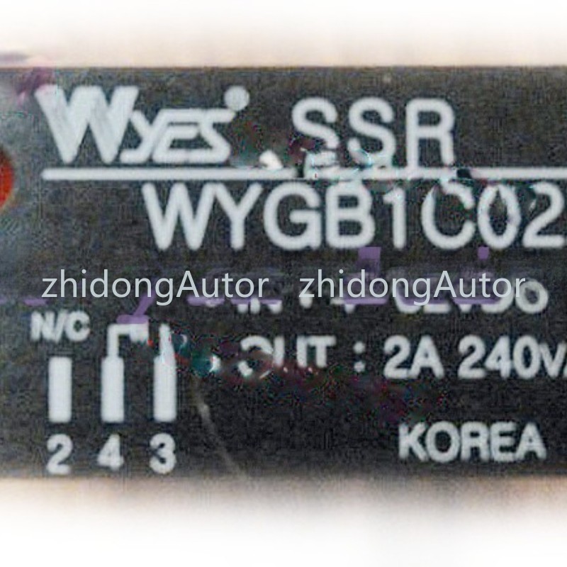 NEW 1PC FOR WOONYOUNG SSR solid state relay WYGB1C02Z4 4-32VDC 2A 240VAC #ZD