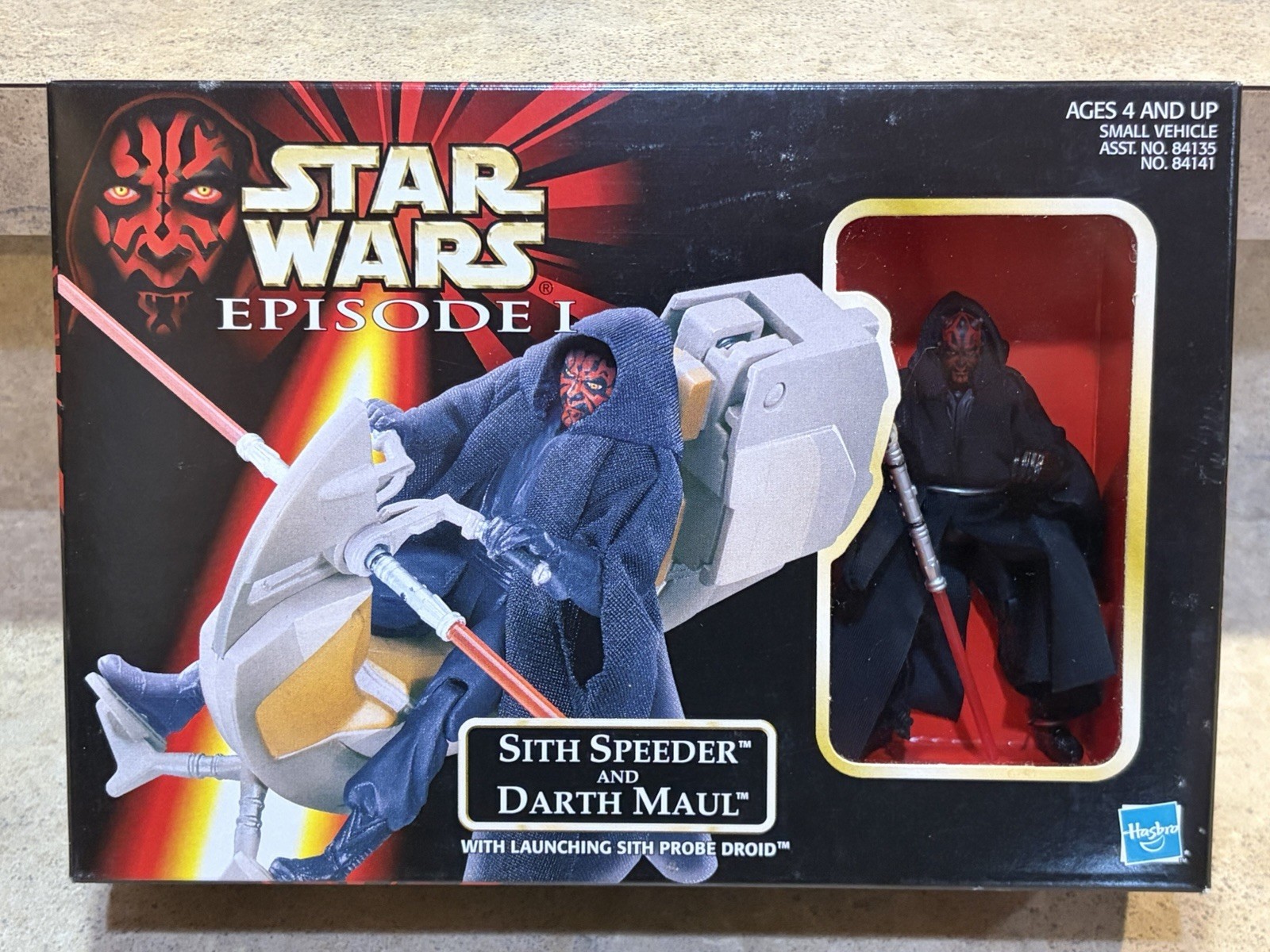 Darth Maul and Sith Speeder Star Wars Episode I - Hasbro NEW SEALED
