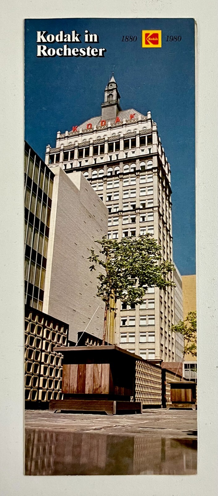 1980 Rochester NY Tourist Points Eastman Kodak Company Vintage Travel Brochure