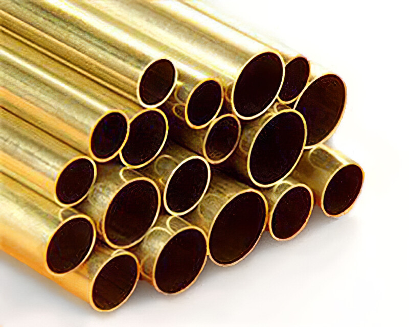 K&S Metals KS9828 1 Brass Tube Length 300mm - 10x0.45mm Modeling