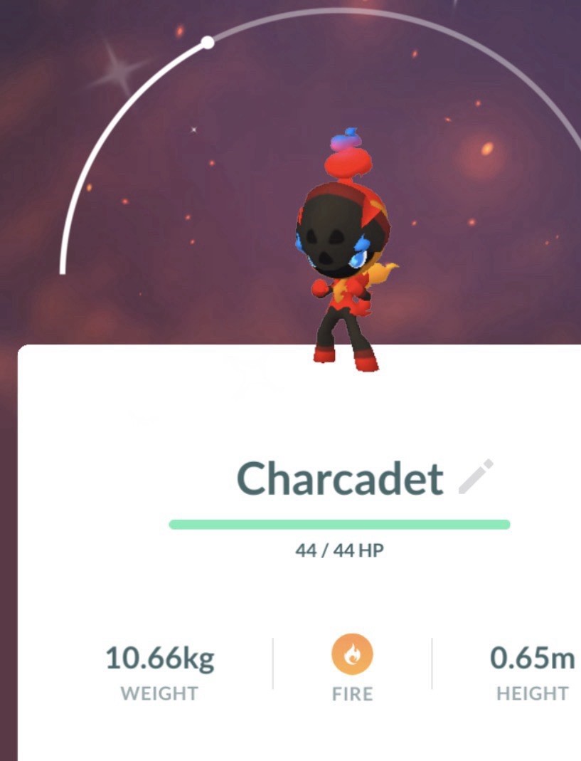 Pokémon Go-Shiny Charcadet-TRADE-Trade Registered Or 30 Days !