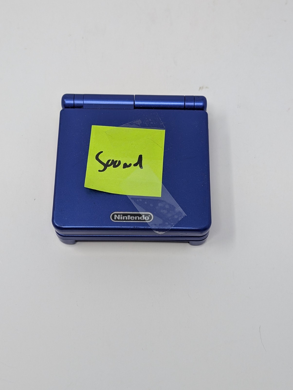 Nintendo Game Boy Advance SP Cobalt Blue - No Sound