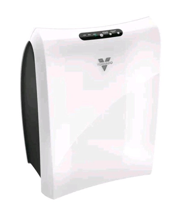 Vornado AC350 18" Whole Room Air Purifier with True HEPA Filtration, White