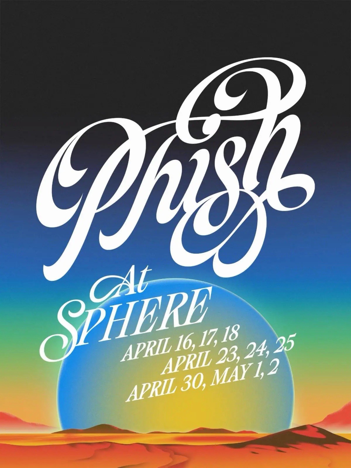 2 Tickets To Phish At The Sphere - Las Vegas - Thursday Apr 30 - Section 408