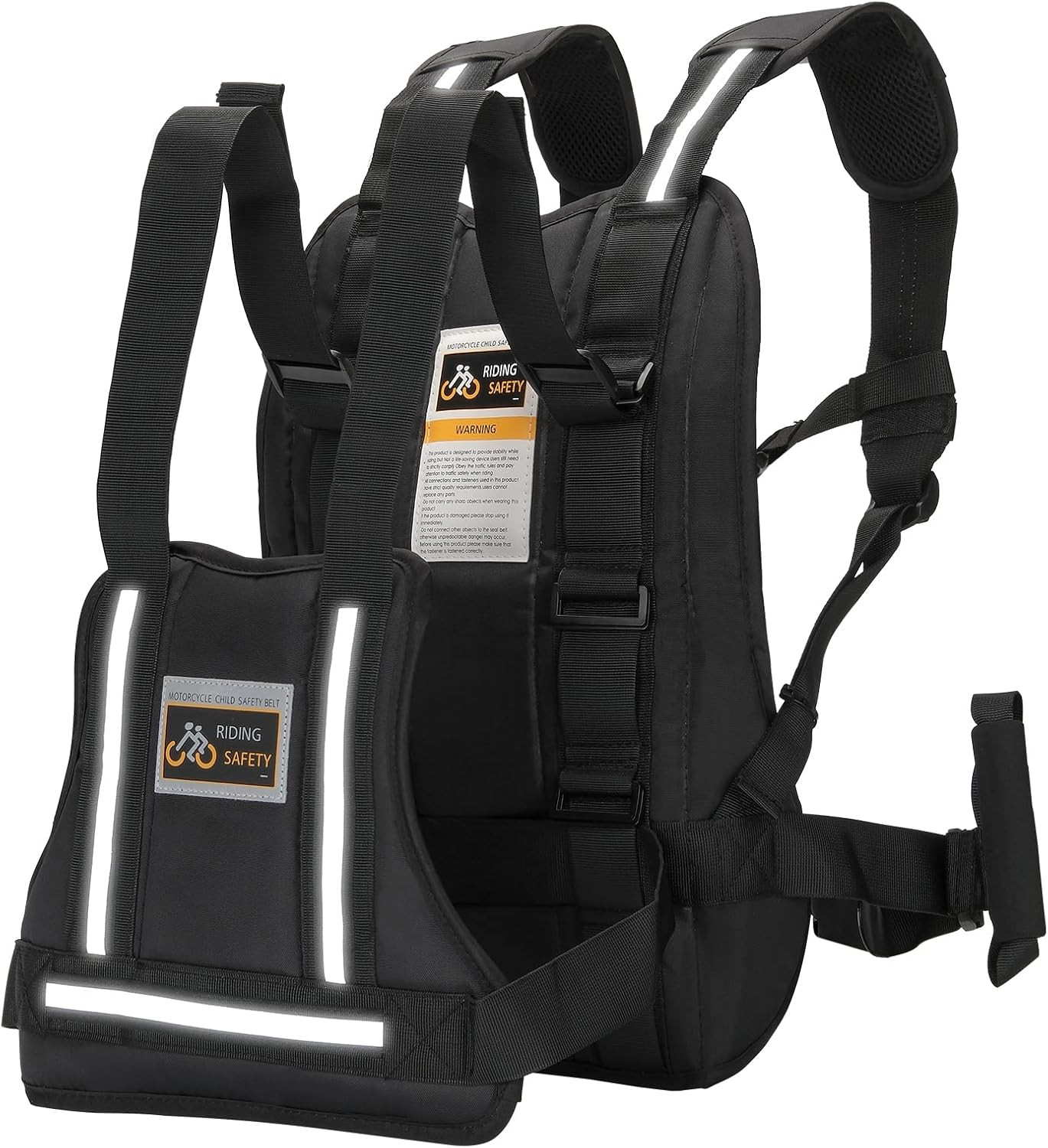 Upgraded Motorcycle Safety Harness for Kids & Adults - Adjustable Design